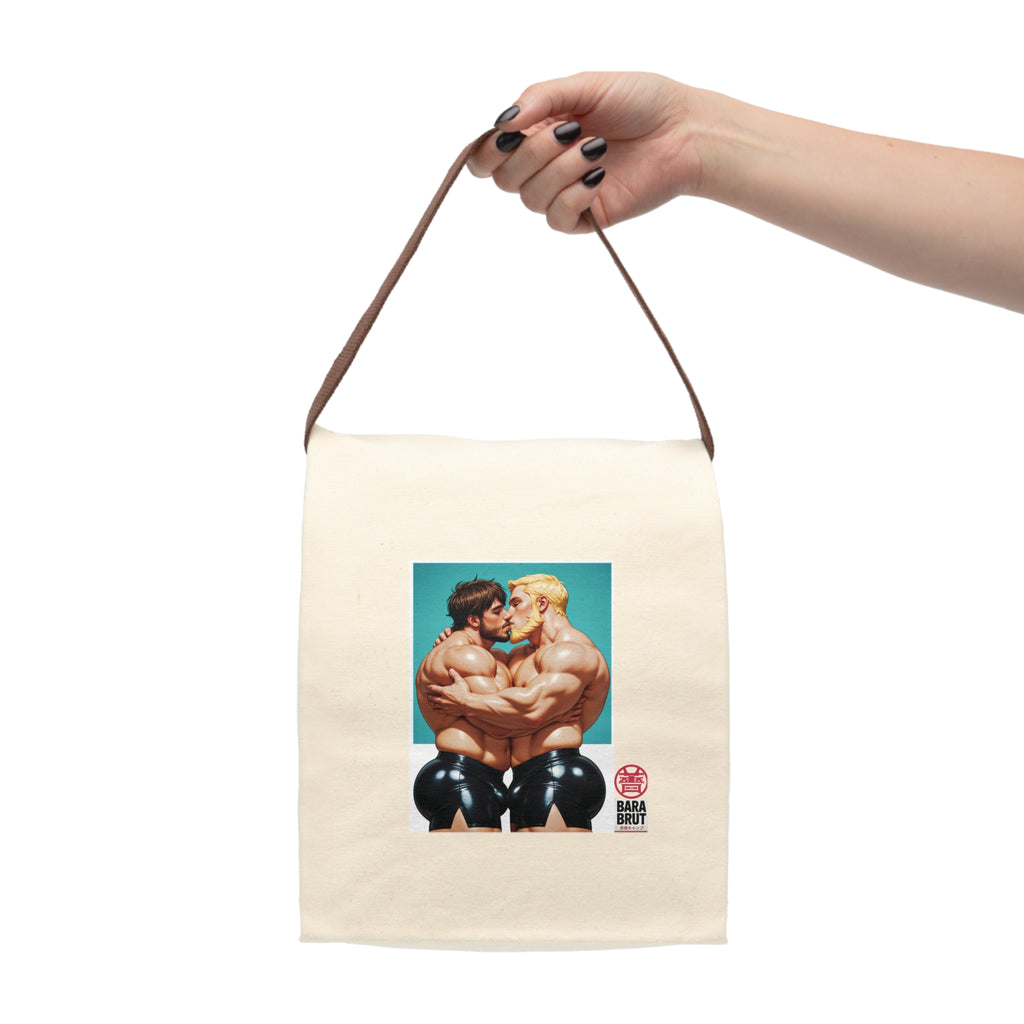 Bara Marco & Leo - Canvas Lunch Bag With Strap