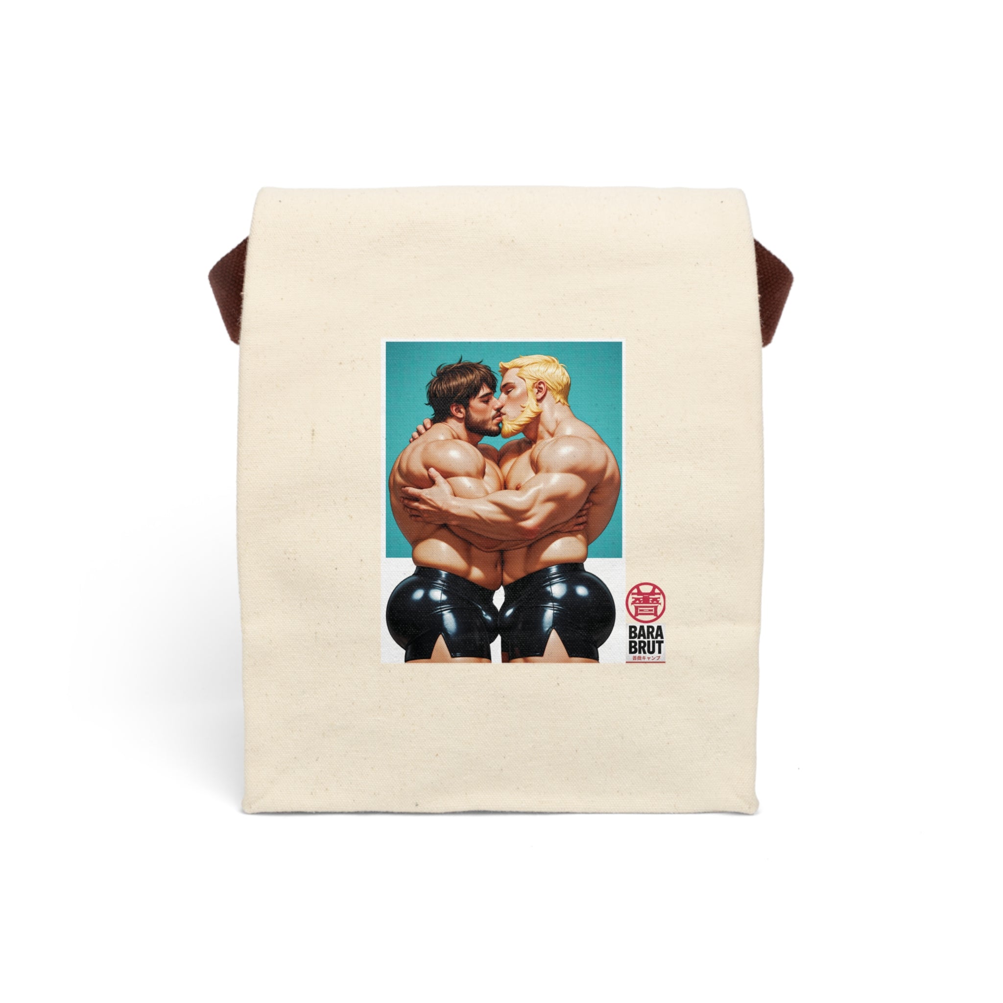 Bara Marco & Leo - Canvas Lunch Bag With Strap